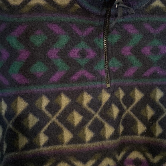 Club Room Vintage Fleece Quarter Zip Jacket - Picture 4 of 10